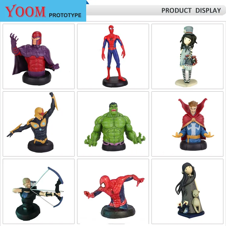 small superhero figures