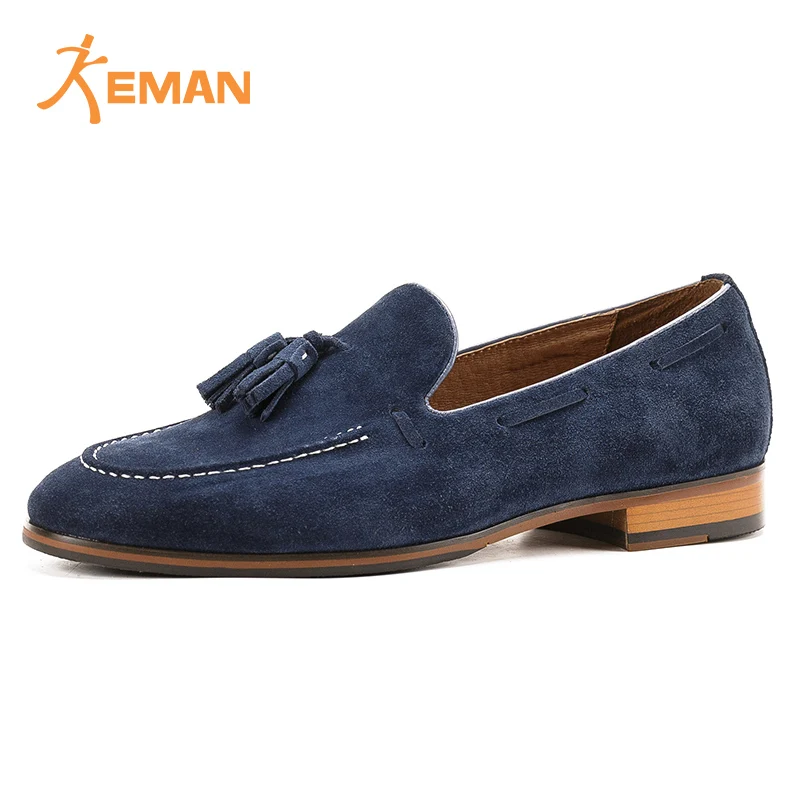 

Latest design men suede leather loafers shoes in China picture, Any color