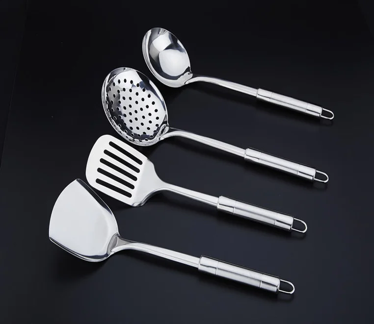 

Bulk Price Camping Cookware 6 Pcs Stainless Steel Utensil Set, Silver