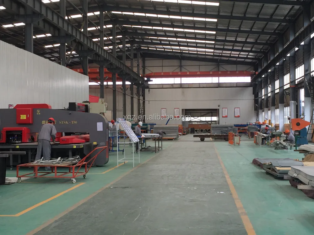 One-stop service Galvanized steel chicken rearing house and equipments