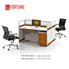 Open Plan System Furniture Wood Office Table Partition