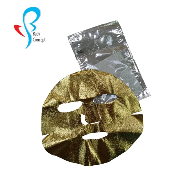 

gold sheet face mask, Customerized