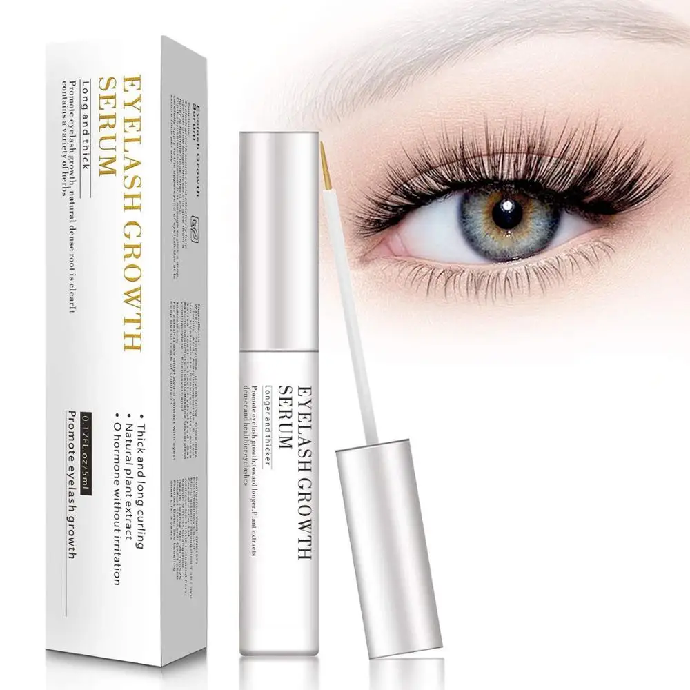 

Wholesale 5ML Customized Lash Serum Eyebrow Growth Serum Eyelash Enhancing Serum In Stock, Transparent