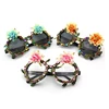 DLP9087 Bohemian Hawaiian Lace Party sunglasses Performing props for spectacles seaside holiday dance