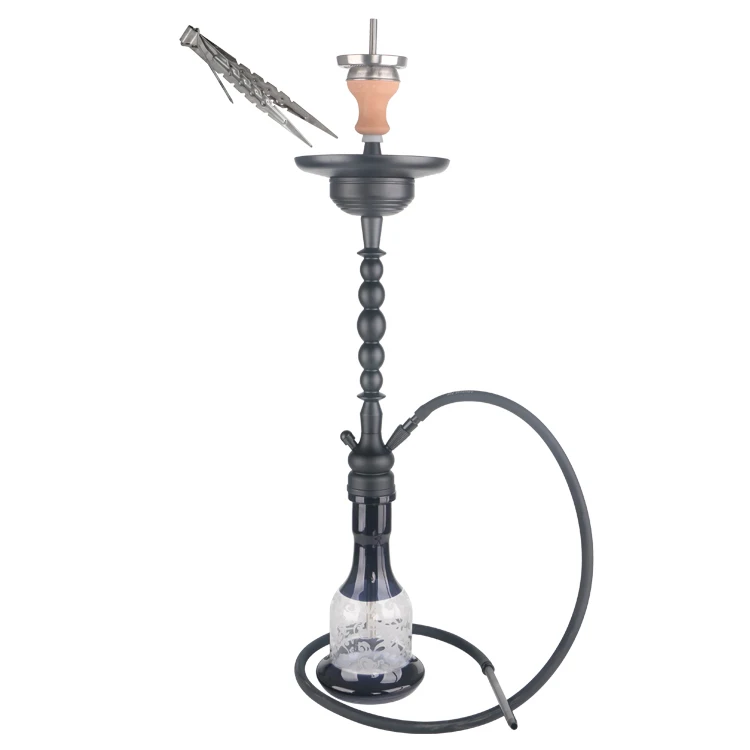 

Starbuzz Zink alloy black hookah set, Red/black/blue