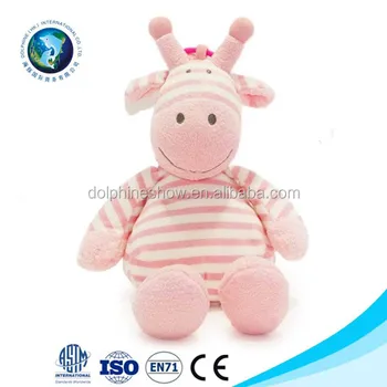 pink cow stuffed animal