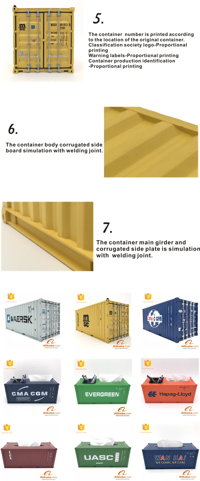 container model scale models shipping container gift