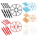 Syma X8C X8W X8G X8 Spare Parts Set with 4xLanding Gear 4xBlade Propeller 4xProtect Ring for