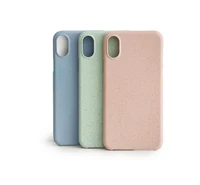 

Custom fashion simple protective PLA material biodegradable mobile phone case for iphone xr xs max