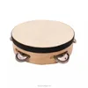black drum wrap drum head goat skin tambourine for sale