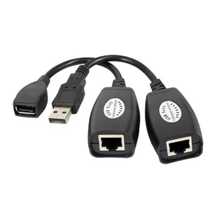 Turn the USB extender RJ45 network extension cord manufacturers selling USB RJ45 USB signal amplifier