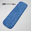 Jacquard microfiber scrubb wet hook and loop industrial mop pad cloth mophead dust mop