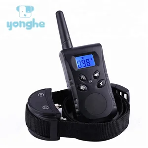 Image of Amazon top seller 2019 Waterproof Electronic Shock Rechargeable remote Dog Training Collar