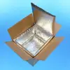 Metallic Thermal Insulated Box Liner for USPS Flat-Rate Boxes