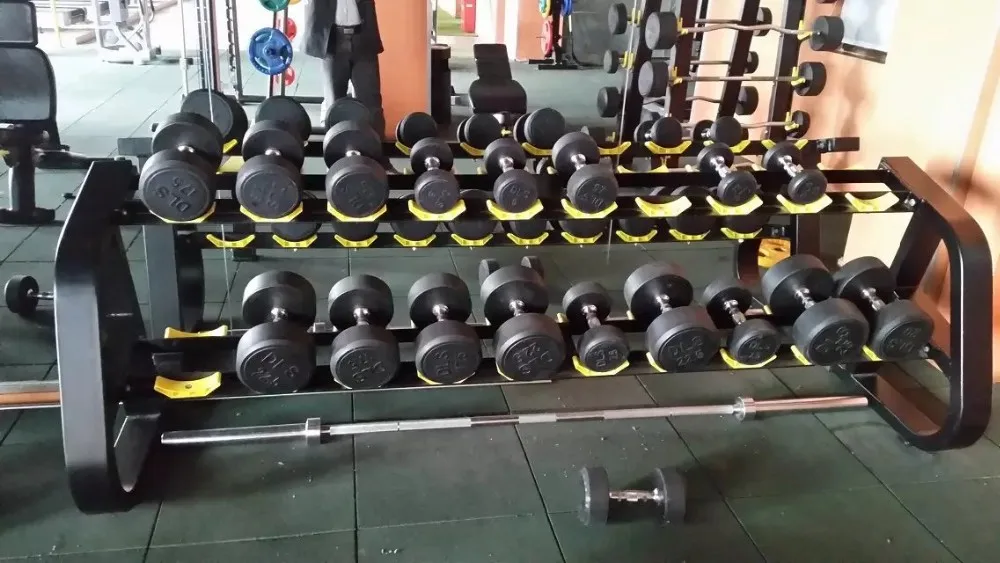Commercial Dumbbell Set Rubber Coated Round Dumbbell Buy High Quality