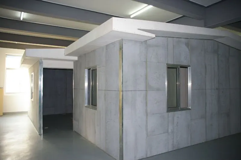 fiber cement wall