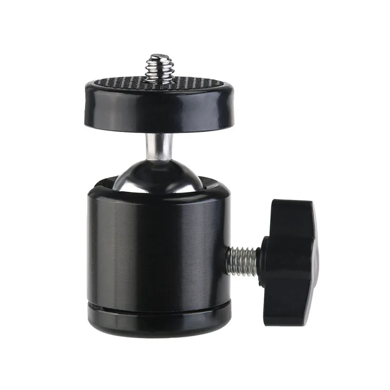 360 Swivel Camera Tripod Ball Head 1/4 Inch Screw Mount Bracket For ...