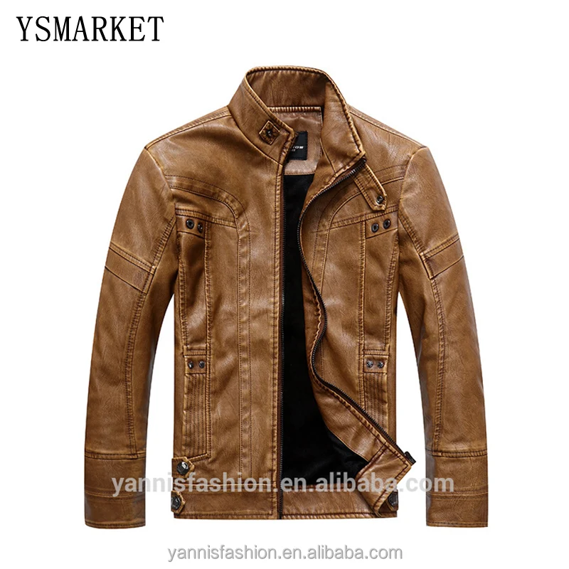

2018 Winter Men Faux Leather Warm Jacket Motorcycle Fashion Thickening Trench Coat Plus Size ECQ8001, N/a