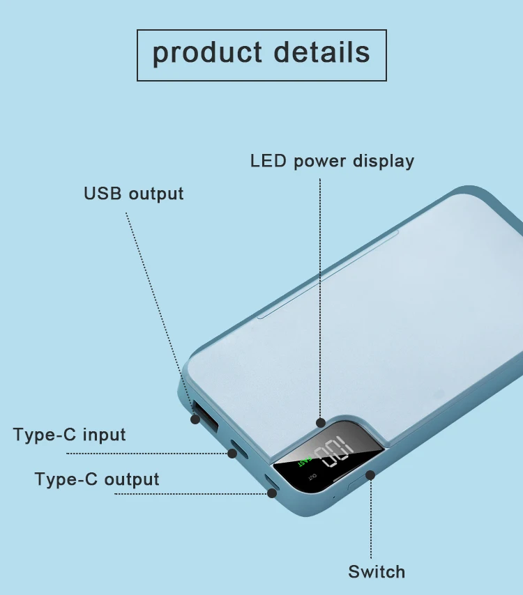 Promotional Products 2019 Portable With Mobile Phone Holder Qc3.0 Quick Charge Power Banks For Android Phone - ANKUX.COM