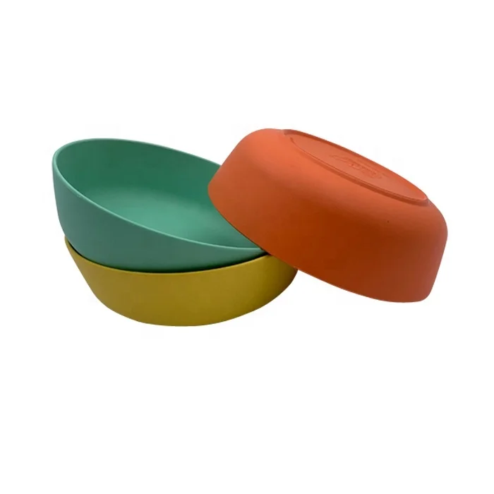 

Wholesale custom food grade disposable biodegradable products colorful round fruit snack PLA bowl, N/a