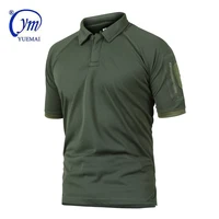 

Army Combat olive green military shirt tactical Polo t shirt