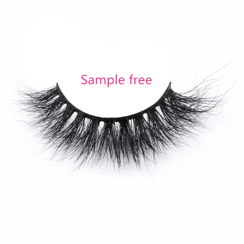 

Cruelty free 100% real siberian mink lashes private label false eyelash