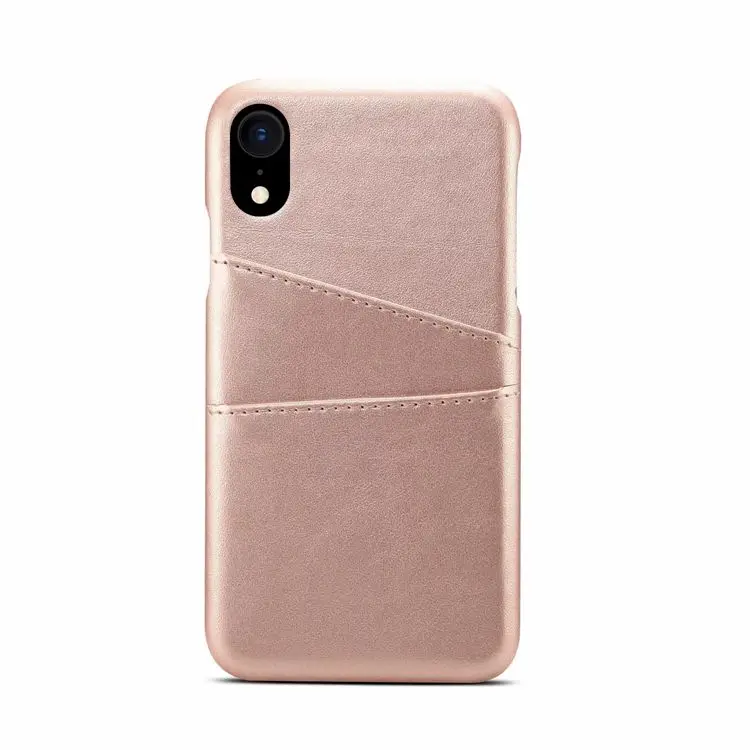 PU Leather Case with Card Holder for iPhone x xs xr max Back Cover Leather Case with Card Slot