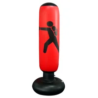 

Strong Enough Fun Inflatable Fitness Heavy Stand Punching Bag for Kids and Adults