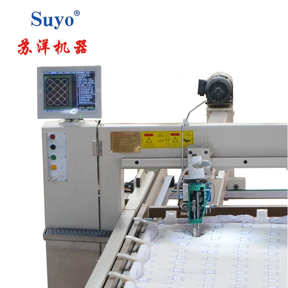 
DH25 Automatic Long Arm Computerized Mattress Sewing Quilting Machine Price China 