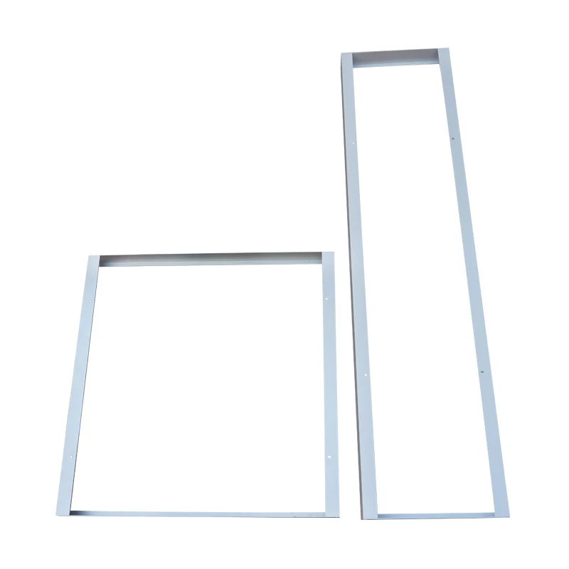 factory wholesale 60*60cm white color led panel aluminum surface mount frame