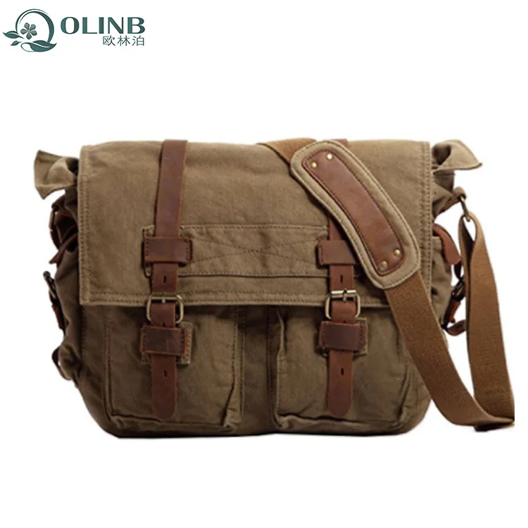New Model Stylish Canvas Messenger Bag Mens College Student Shoulder Bags New Model Stylish Canvas Messenger Bag Mens College Student Shoulder Bags