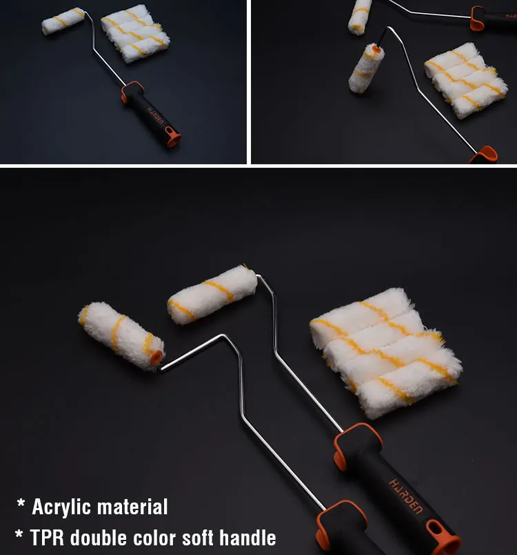 Factory Price Roller Painting Double Pattern 9 Inch Decorative Paint