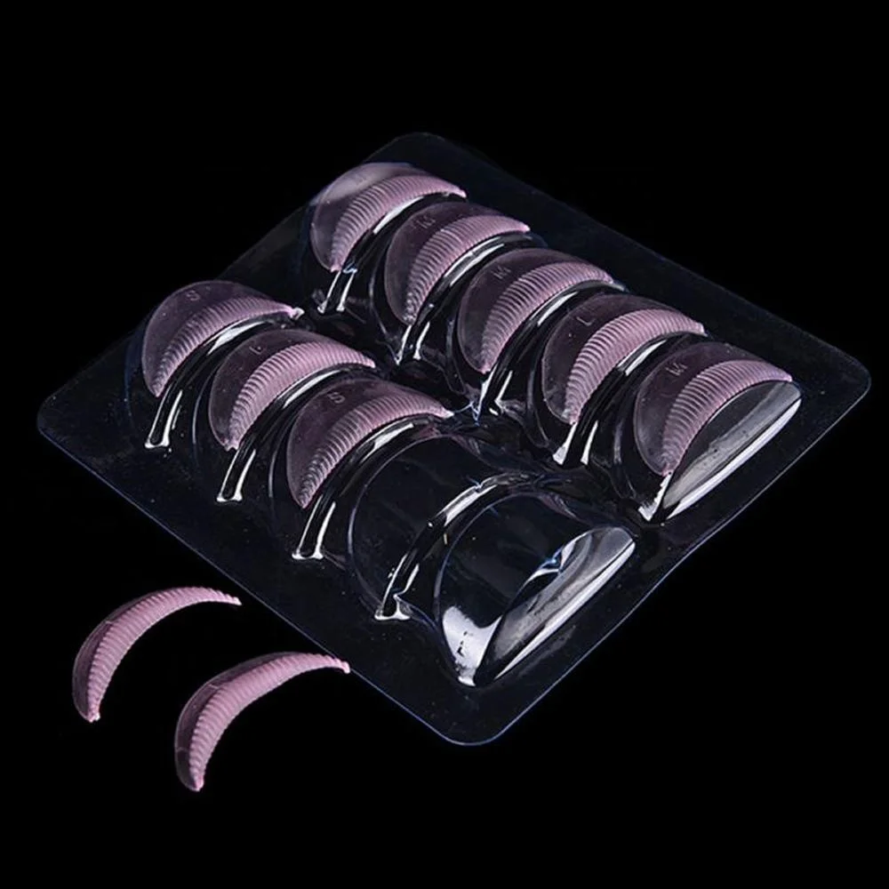 

Silicone Eyelash Perm Pad Lash Lift tool set Rods Shield lifting Curler Makeup Accessories Applicator Tool, Milk white
