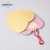 2018 Factory direct- selling heart shaped mirror makeup mirror stainless steel mirror