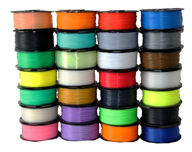 Factory Supply Colorful Filament 1.75mm / 3mm Abs Pla Filament For 3d ...