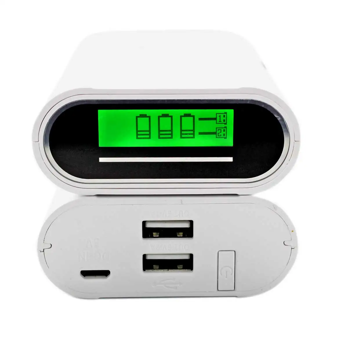Soshine LCD 3 Slot 18650 Battery Charger Box Power Bank Box 18650