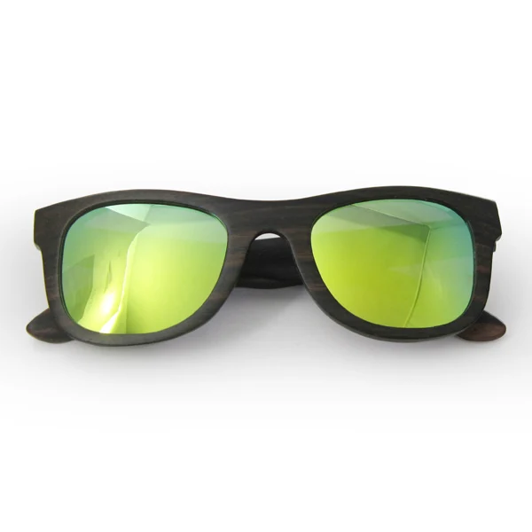 

Ebony Wood Frame Sunglasses in Stock, Natural wood color