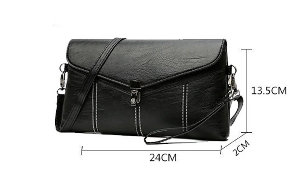 2018 Fashionable Women Cheap PU Leather Crossbody Messenger Bag