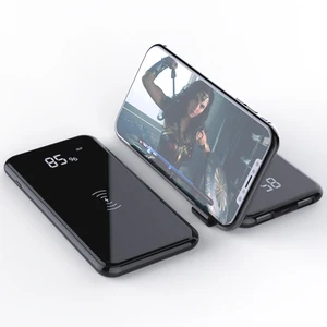 Fast Charging Solar Wireless Power Bank 10000mAh Capacity