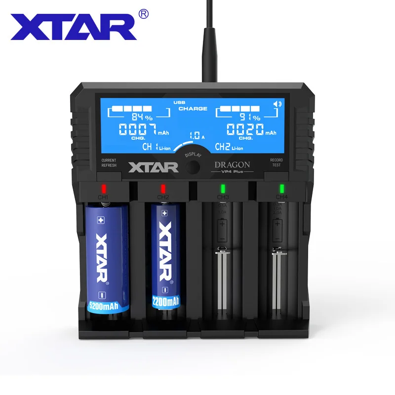 Dream charger VP4 PLUS/Dragon 4 slots 2amp multi-functional battery charger with battery tester function for 11.1V 3S battery