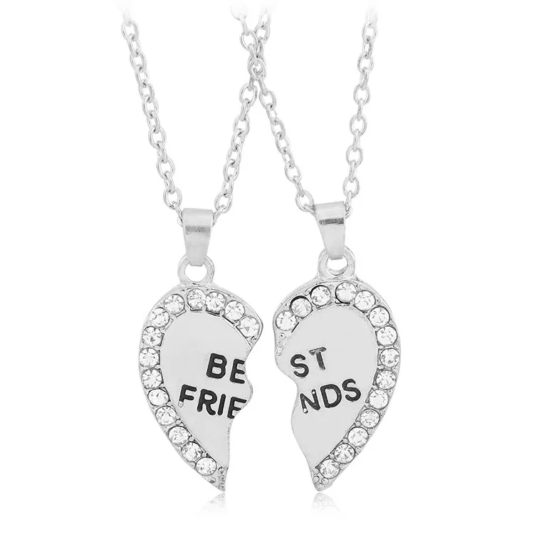 

Unique Birthday Gifts For Best Friend Forever Necklaces 2 Pieces Necklace Set