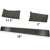 Carbon Fiber Interior Console Center Dashboard Cover Trim Sticker Fits For Honda Civic 2016 2017 Car Styling Accessories