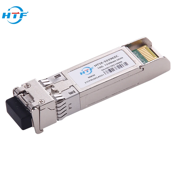 10Gb/s SFP+ 1550nm 80km Optical Transceiver Module