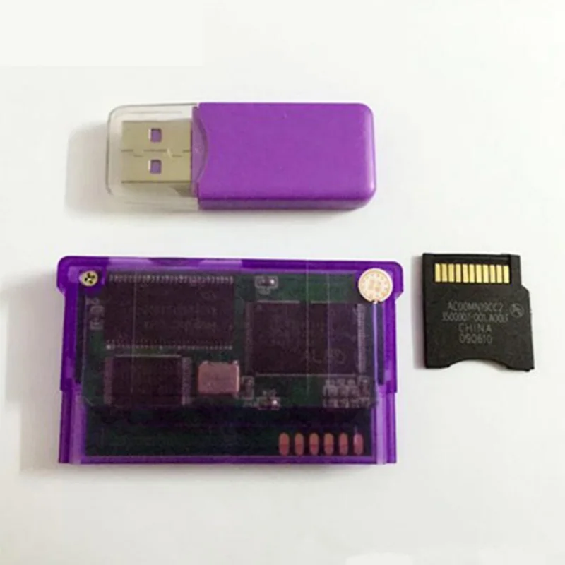 

For GameBoy Advance Game Card game Cartridge For GBA SP Multi Games FREE Card Reader, Picture color