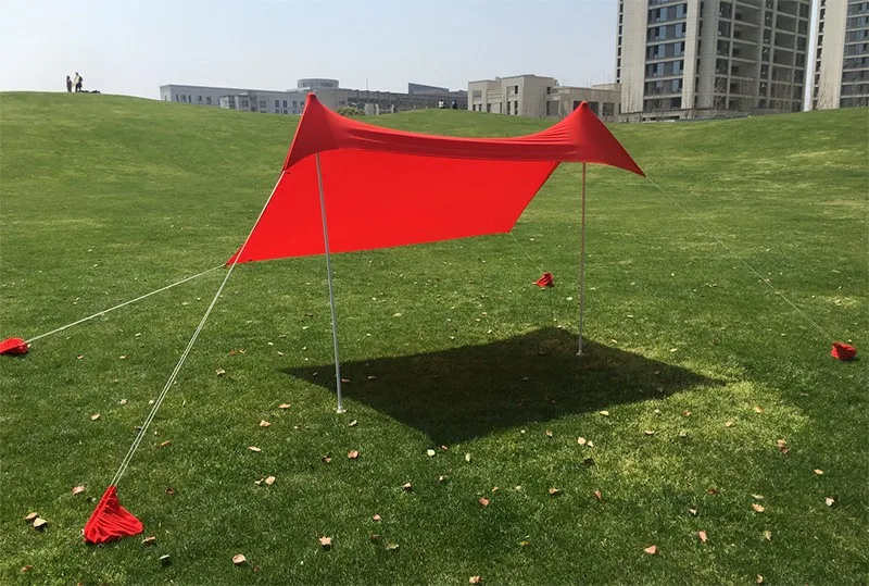 Stretch Beach Sun Shade Tent With Sand Anchor Buy Beach Tent Shade