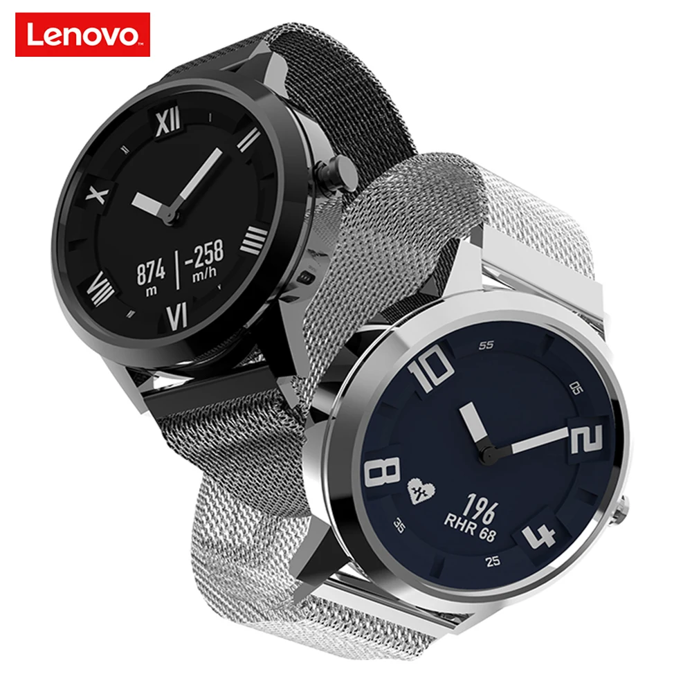 

Lenovo Watch X Smart Watch 45 Days Standby Time 8 ATM Waterproof Heart Rate Sleep Monitor Mechanical Smart Watch For Android IOS