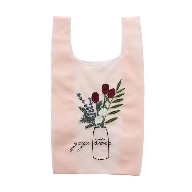 

High Quality Reusable shopping handbag bag with printing pattern