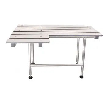 Hot Sale Swing Up Bathroom Wall Mounted Shower Foldable Bench Seat