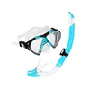 Cheap diving freediving spearfishing snorkeling gear mask snorkel set