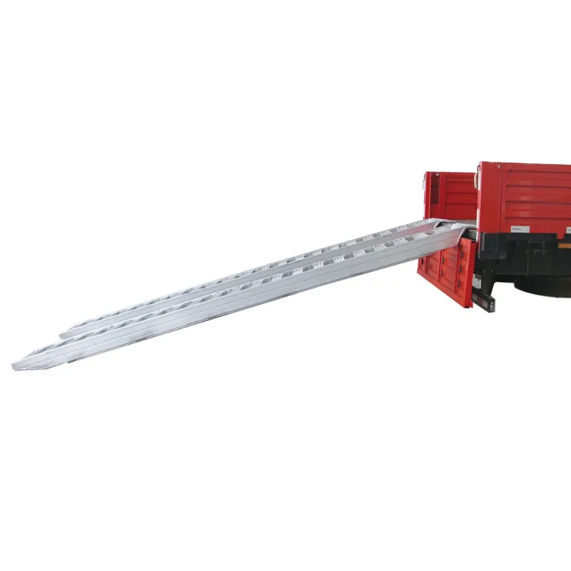 
Roller up and down truck aluminum ramp 